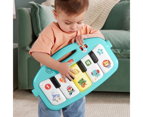 Mattel Fisher Price Mata edukacyjna z pianinkiem HWY57