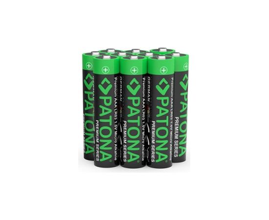 PATONA Premium AAA Micro LR03 – 10x alkaline batteries 1.5V Baterijas un akumulatori