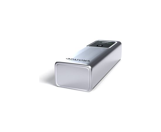 PATONA Platinum Powerbank Luxury One PD100 | 20000mAh | PD 100W | USB-C + USB-A Silver, Black