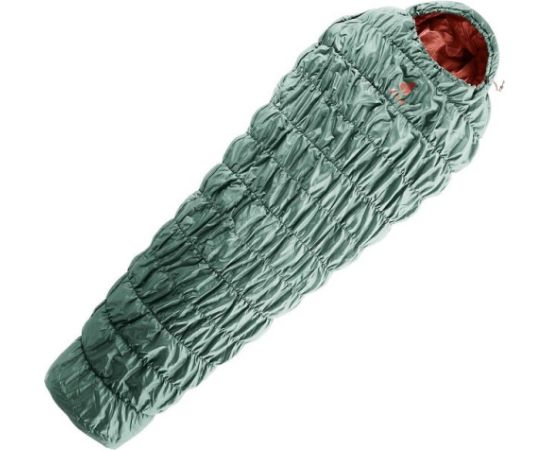 Damski śpiwór syntetyczny Deuter Exosphere +4° SL - Lewy Sage-Redwood Спальные мешки