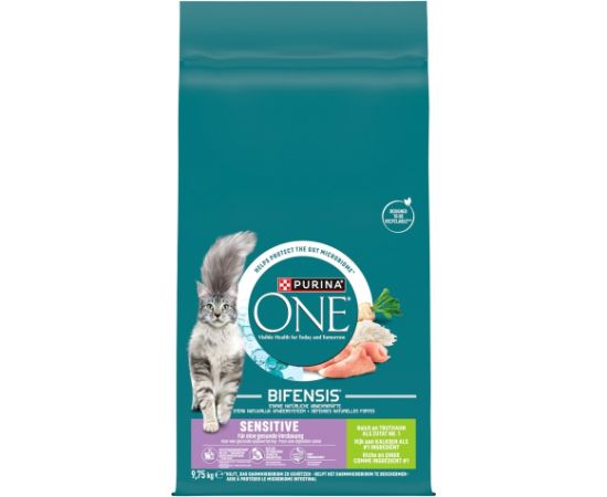 PURINA ONE SENSITIVE Cat Turkey & Rice 9,75kg