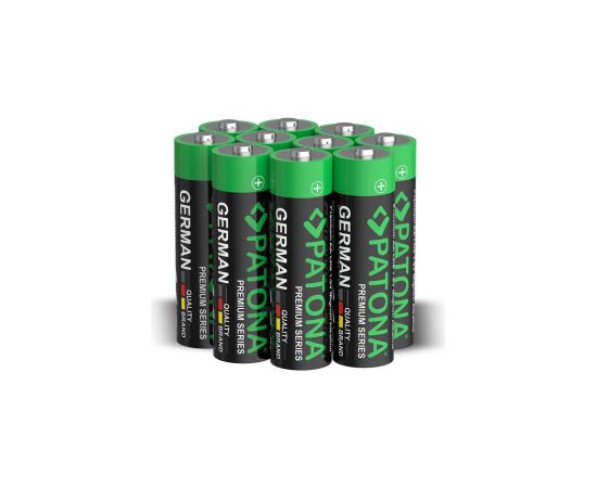 PATONA Premium AA Mignon LR06 – 10x alkaline batteries 1.5V Baterijas un akumulatori