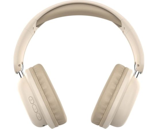 HEADPHONES DEFENDER BLUETOOTH FREEMOTION B640 BEIGE Austiņas