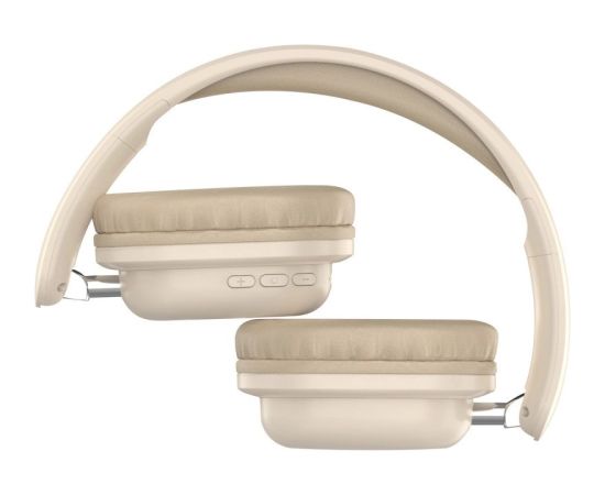 HEADPHONES DEFENDER BLUETOOTH FREEMOTION B640 BEIGE Austiņas