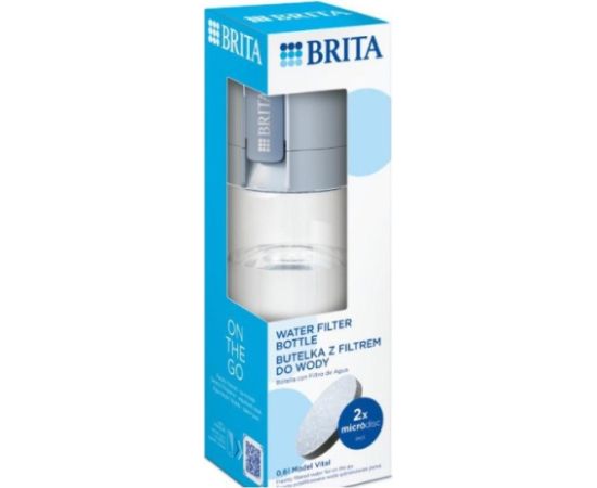 Brita Vital Filtering bottle 0.6 l Pastel blue