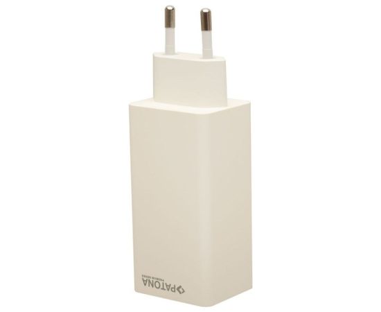 PATONA Premium Charger GaN PD100W 2xUSB-C 1xUSB-A PD3.0 QC3.0 White