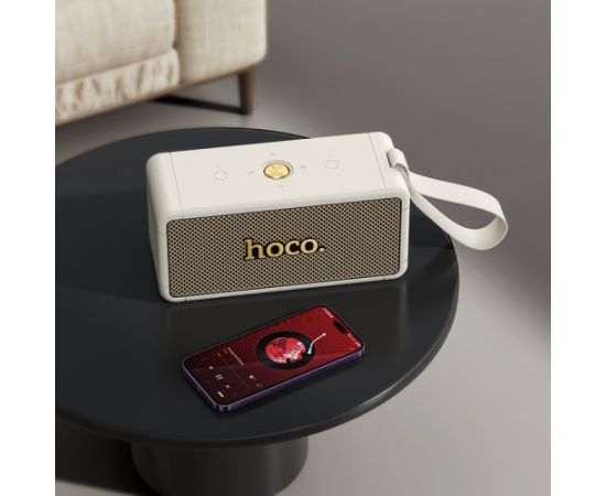 Bluetooth portable speaker Hoco HT1 Max white