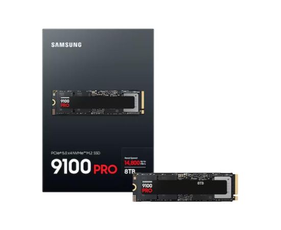 SAMSUNG 9100 PRO 8TB PCIe 5.0 NVMe M.2 SSD