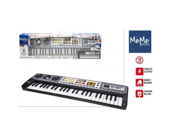 Bontempi Детский синтезатор 37 клавиши (USB) 54 cm CB47184 Muzikālās rotaļlietas