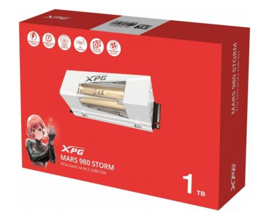 A-data Adata SSD XPG MARS 980 STORM 1TB PCIe 5x4 14/10 GB/s
