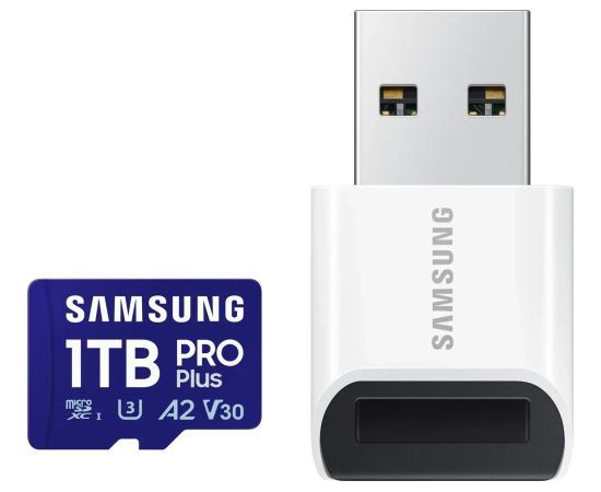 Samsung PRO Plus MicroSDXC 1 TB U3 A2 V30 (MB-MD1T0SB/WW)