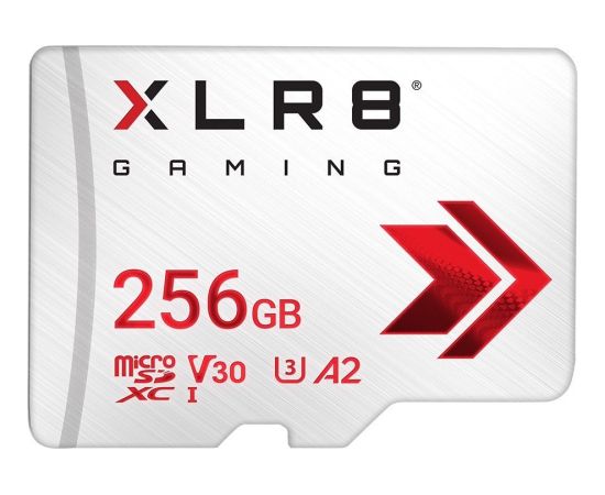 Pny Technologies PNY XLR8 Gaming MicroSDXC 256 GB Class 10 UHS-I/U3 A2 V30 (P-SDU256V32100XR-GE)
