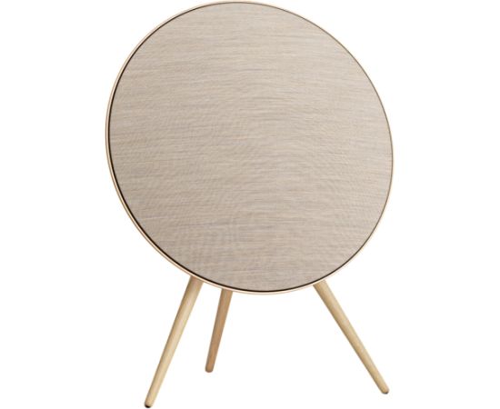 Bang & Olufsen Beosound A9 5th Gen Speaker Gold Tone (Back Sand/Cover Golden/Legs White Oak) Skaļruņi un akustiskās sistēmas