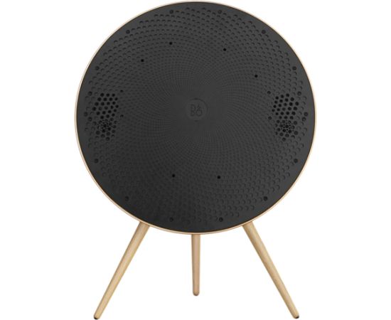 Bang & Olufsen Beosound A9 5th Gen Speaker Gold Tone (Back Sand/Cover Golden/Legs White Oak) Skaļruņi un akustiskās sistēmas