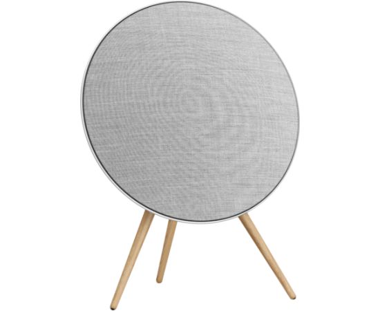 Bang & Olufsen Beosound A9 5th Gen Speaker Natural Alu (Back Grey Mist/Cover Kvadrat Light Grey/Legs Oak) Skaļruņi un akustiskās sistēmas