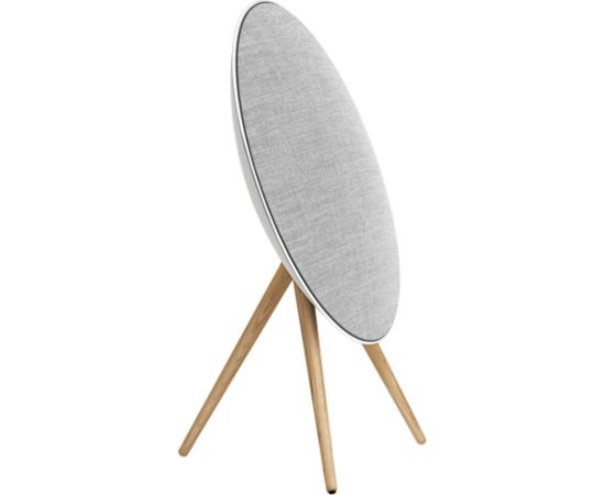 Bang & Olufsen Beosound A9 5th Gen Speaker Natural Alu (Back Grey Mist/Cover Kvadrat Light Grey/Legs Oak) Skaļruņi un akustiskās sistēmas