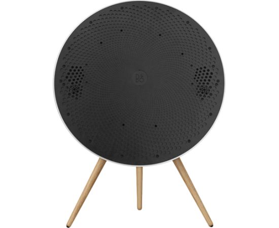 Bang & Olufsen Beosound A9 5th Gen Speaker Natural Alu (Back Grey Mist/Cover Kvadrat Light Grey/Legs Oak) Skaļruņi un akustiskās sistēmas