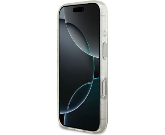 Guess IML Glitter Pearl Strap MagSafe Case Чехол для Apple iPhone 17 Pro Чехлы - альтернативные