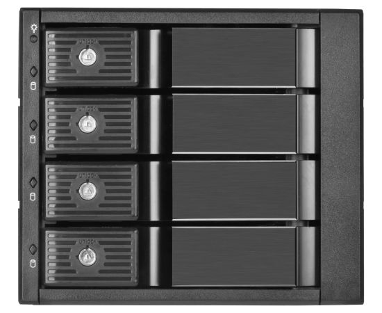 SilverStone SST-FS304-12G, removable frame (black)