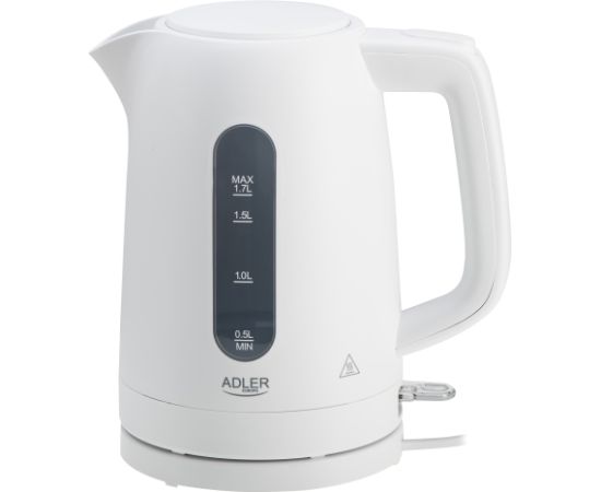 Adler Kettle | AD 1379w | Electric | 2200 W | 1.7 L | Polypropylene | 360° rotational base | White