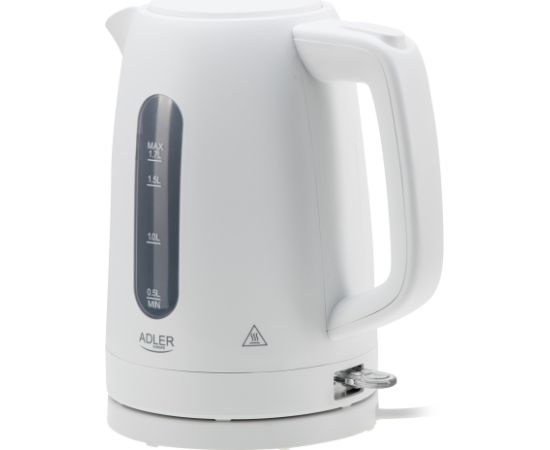 Adler Kettle | AD 1379w | Electric | 2200 W | 1.7 L | Polypropylene | 360° rotational base | White