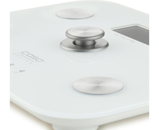 Caso | Scale | BodyEnergy Fit | Maximum weight (capacity) 150 kg | Accuracy 100 g | White Ķermeņa svari