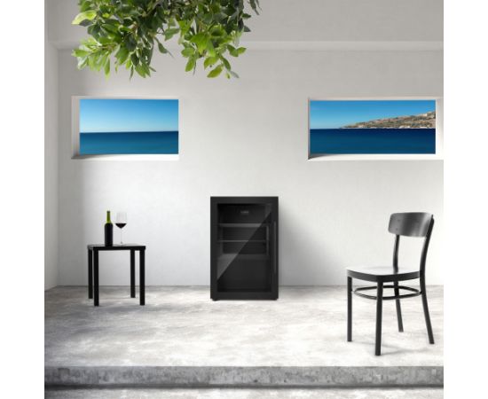 Caso | Barbecue Cooler | S-L | Energy efficiency class F | Free standing | Black