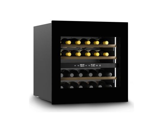 Caso | Wine Cooler | WineDeluxe WD 24 | Energy efficiency class F | Built-in | Bottles capacity 24 | Black