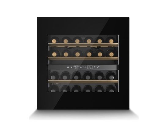 Caso | Wine Cooler | WineDeluxe WD 24 | Energy efficiency class F | Built-in | Bottles capacity 24 | Black