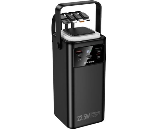 External battery Power Bank Borofone BJ65A 22.5W 50000mAh black