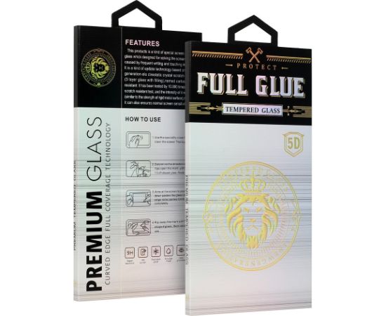 Защитное стекло дисплея Hard Full Glue 5D Xiaomi Redmi Note 13 Pro Plus 5G черное Защитная пленка для экрана