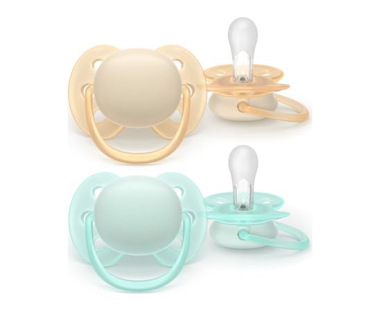Philips Avent māneklītis Ultra soft Neutral, 0-6M (2 gab) - SCF091/40