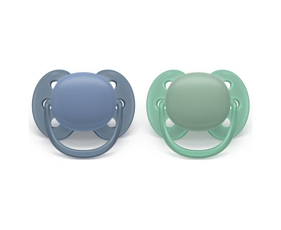 Philips Avent māneklītis Ultra soft, 6-18M (2 gab), zēniem - SCF091/42