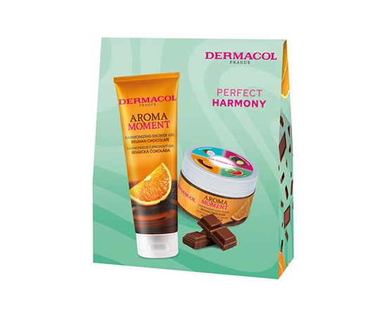 Dermacol Aroma Moment Body Care Set ( Belgická čokoláda ) - Dárková sada Smaržas - NESAKĀRTOTS