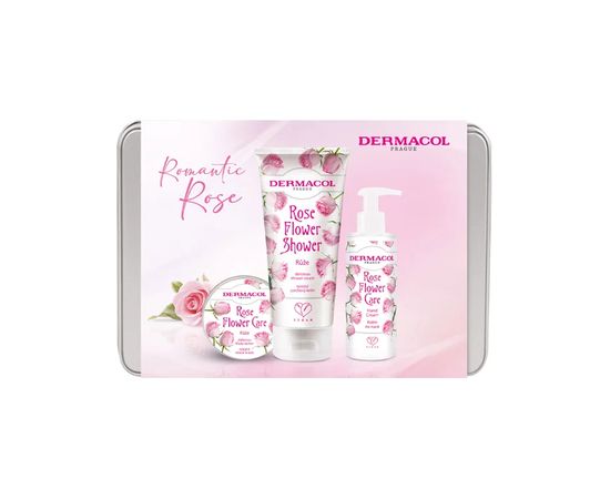 Dermacol Rose Flower Gift Set - Dárková sada Smaržas - NESAKĀRTOTS