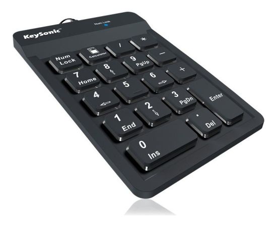 Keysonic Klawiatura ack-118bk2 odporna na kurz, ip64
