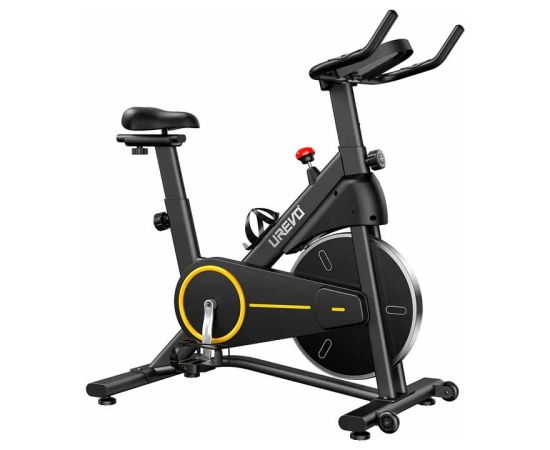UREVO T1 exercise bike (black and yellow)