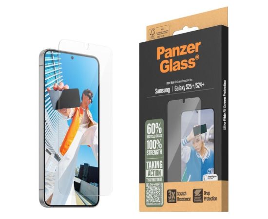 Samsung Galaxy S25+ Ultra-Wide Glass by PanzerGlass