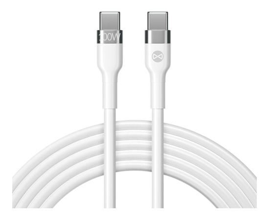 Forever Flexible Провод USB-C / USB-C / 2m / 100W Дата USB-кабели