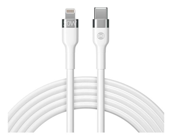 Forever Flexible Kabelis USB-C  / Lightning  / 1m / 20W Data USB kabeļi