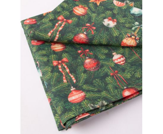 Galdautiņš CHRISTMAS NEW 136x220cm, Ziemassvētku rotājumi eglē Mēbeļu piederumi Galdautiņš CHRISTMAS NEW 136x220cm, Ziemassvētku rotājumi eglē Mēbeļu piederumi
