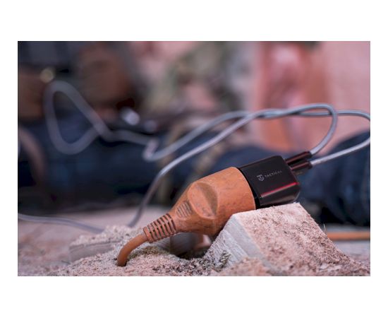 Tactical Base Plug Dual | adapteris | 20W melns
