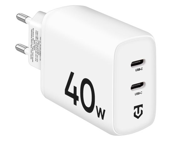 Tactical Base Plug Dual | адаптер| 40W белый Зарядные устройства