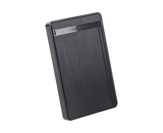 Fusion 2,5" ārējais cietā diska korpuss SATA III | USB 3.0 | Koka stila dizains | melns