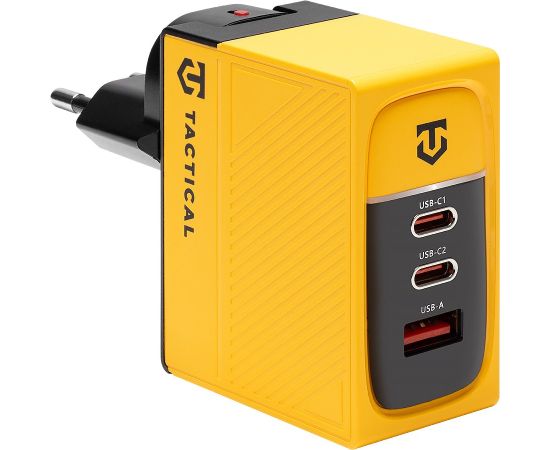 Tactical Nett Warrior GaN | адаптер | 100W желтый Tactical Nett Warrior GaN | адаптер | 100W желтый
