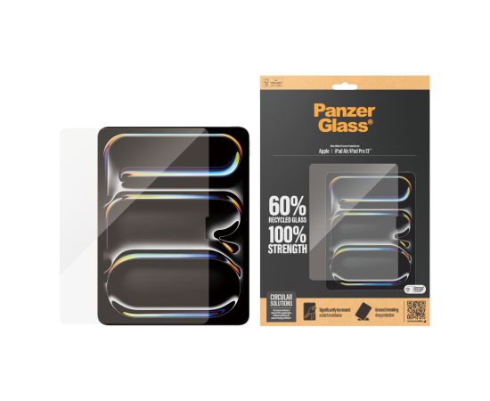 PanzerGlass Ultra-Wide Fit 2835 13 " Screen protector For Apple iPad Air 13'' (2024) Apple iPad Pro 13'' (2024) Transparent