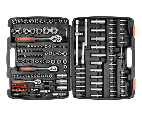 Instrumentu komplekts Sthor 58688; 1/2''; 3/8''; 1/4''; 173 gab.