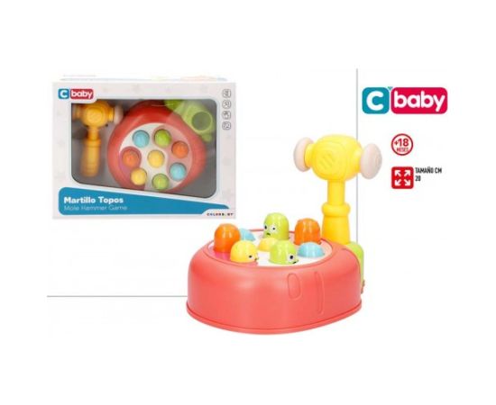 Настольная игра "Молот-Крот" от 18 месяцев+ CB47833 Galda spēles