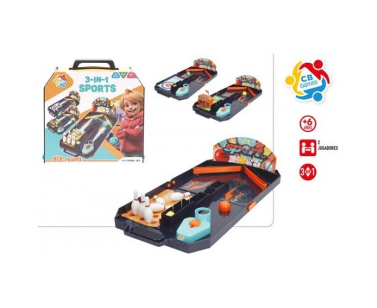 Настольная игра "Дорожный набор 3 в 1" 6+ CB47827 Galda spēles