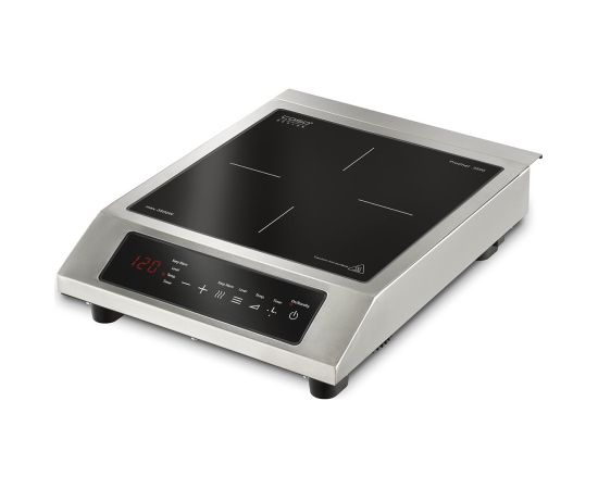 Caso Mobile Hob ProChef 3500 Number of burners/cooking zones 1 Touch Stainless Steel/Black Mini cepeškrāsnis un virsmas